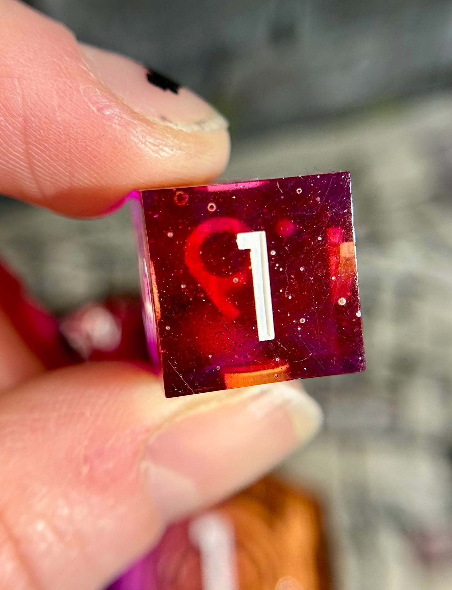 Solar Sorbet 8-Piece Polyhedral Dice Set