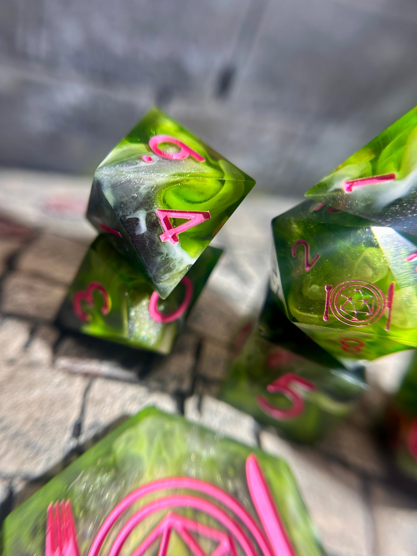 Gloomweaver 8-Piece Polyhedral Dice Set