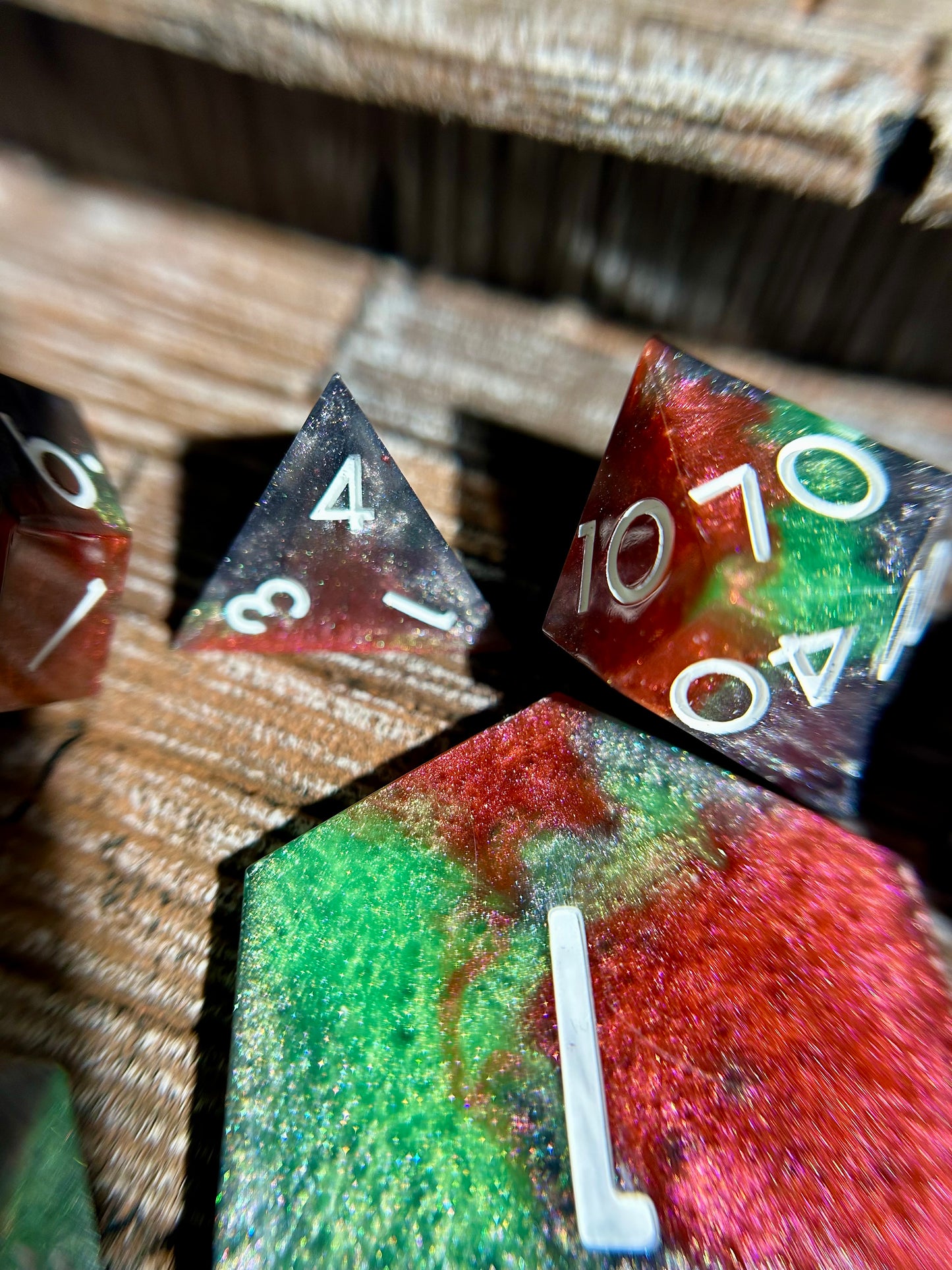 Sanctum of Shattered Stone 8-Piece Polyhedral Dice Set