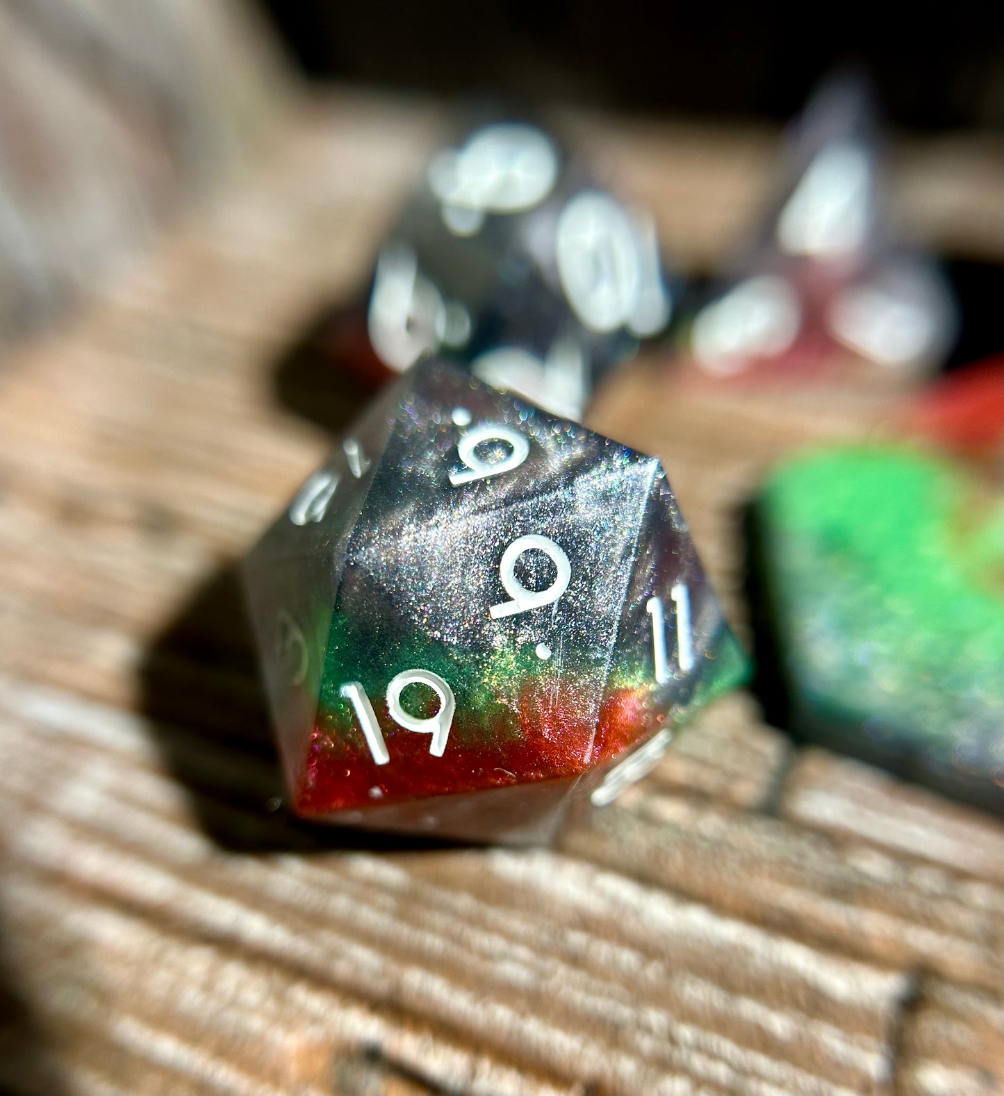 Sanctum of Shattered Stone 8-Piece Polyhedral Dice Set