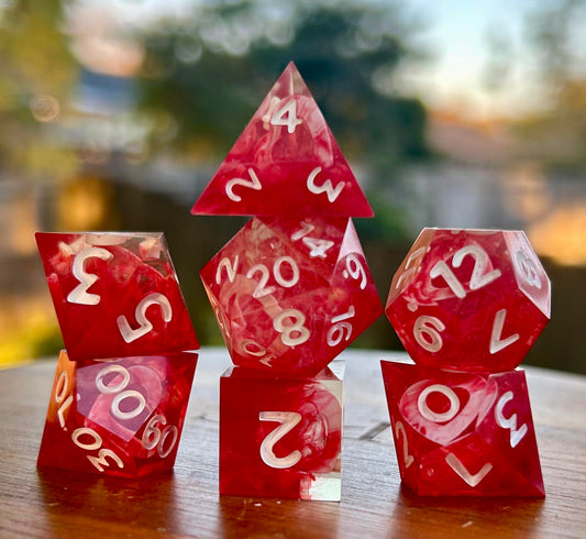 My Bloody Valentine 7-Piece Polyhedral Dice Set