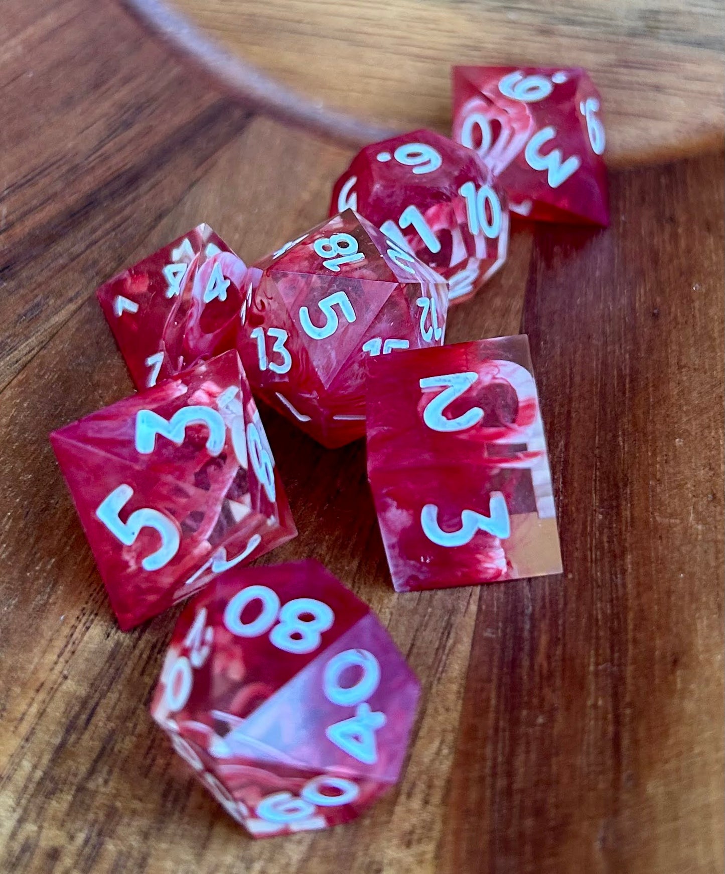 My Bloody Valentine 7-Piece Polyhedral Dice Set