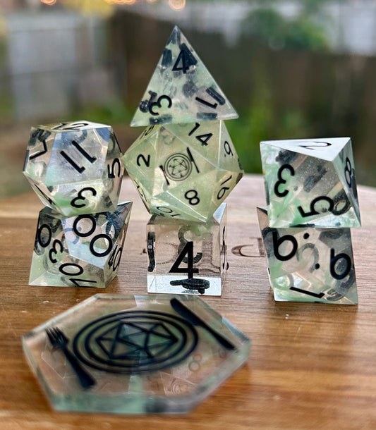 Phantasm 8-Piece Polyhedral Dice Set