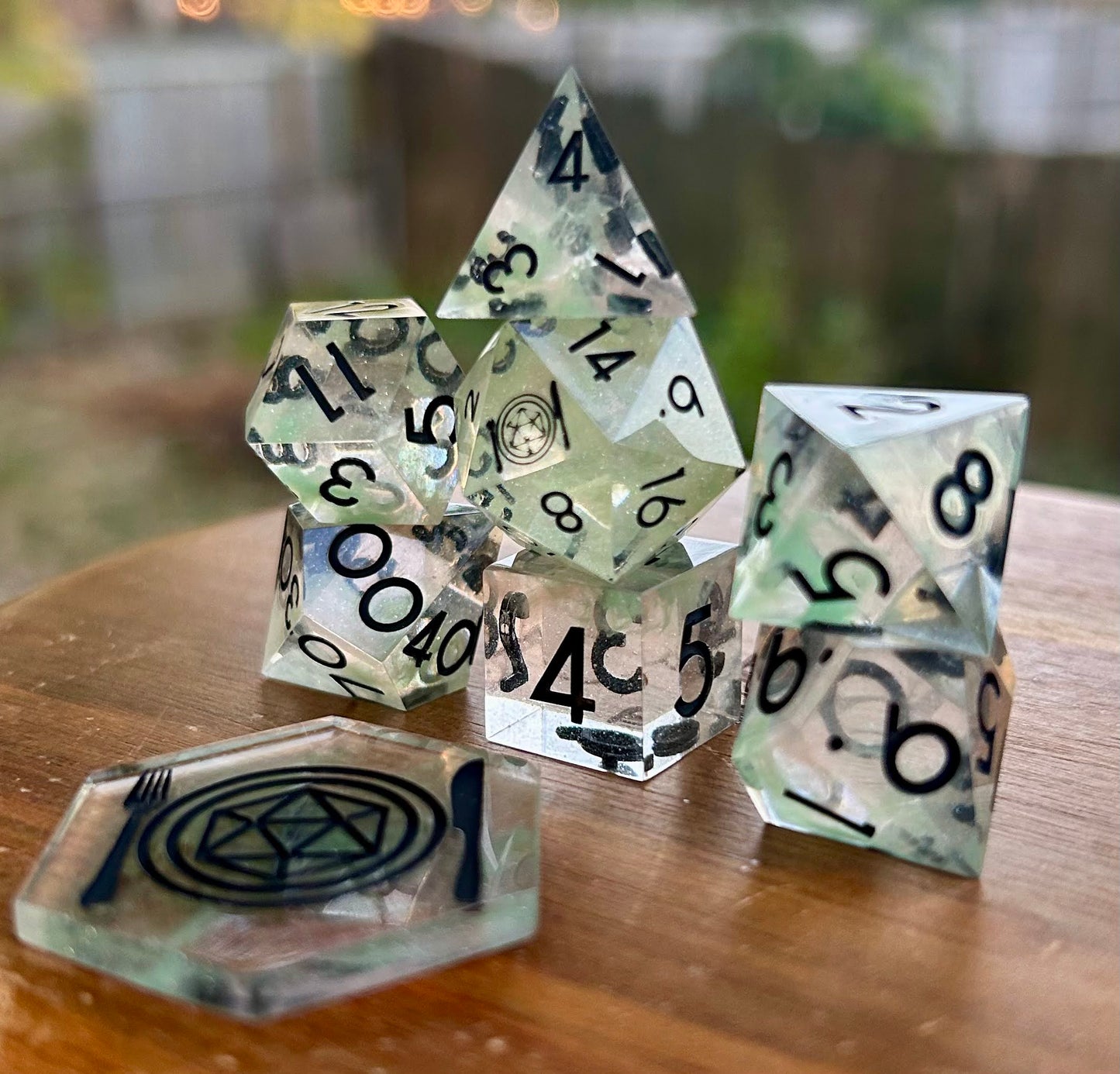 Phantasm 8-Piece Polyhedral Dice Set