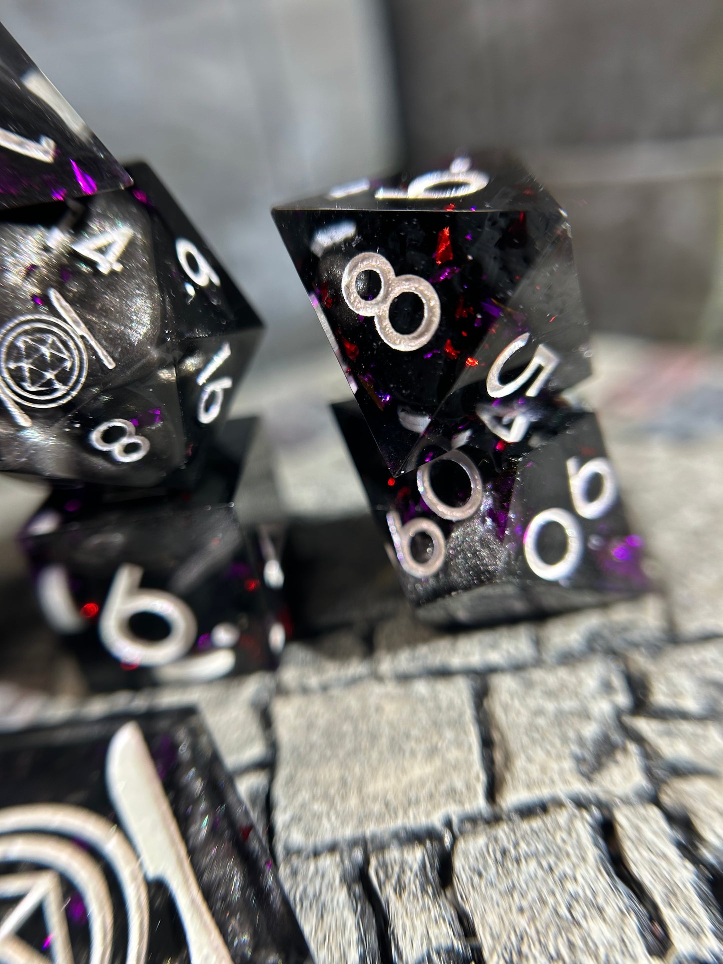 Event Horizon 8-Piece Polyhedral Dice Set