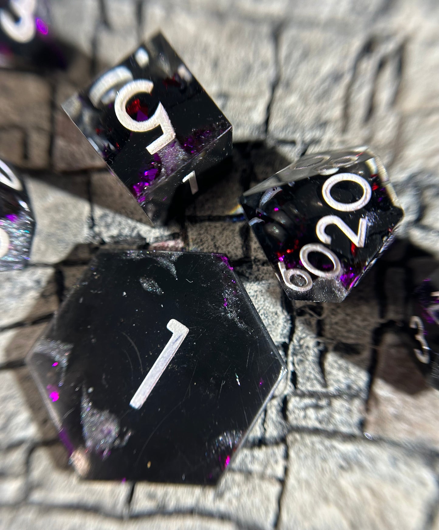 Event Horizon 8-Piece Polyhedral Dice Set