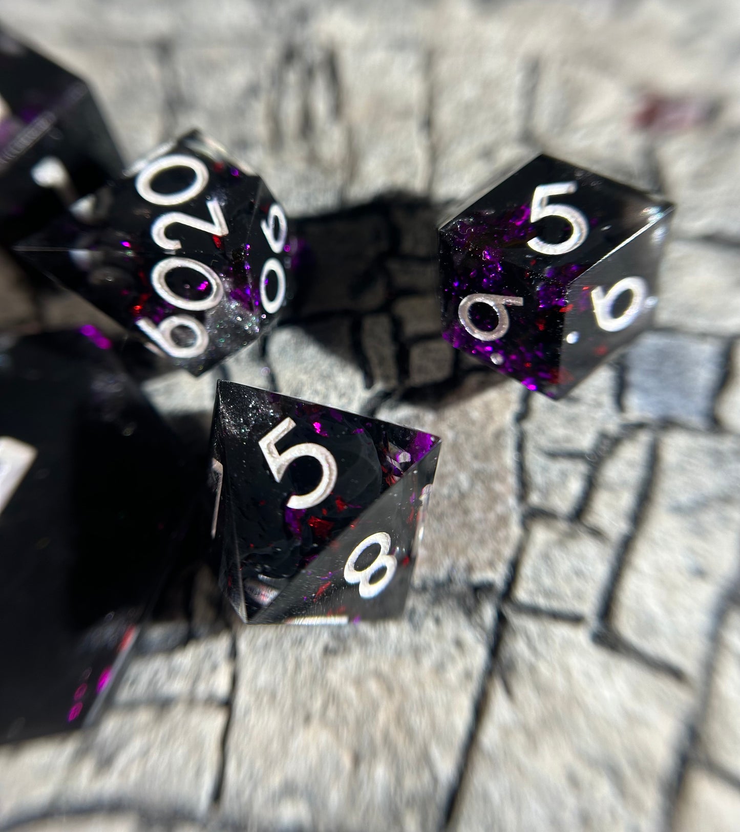 Event Horizon 8-Piece Polyhedral Dice Set