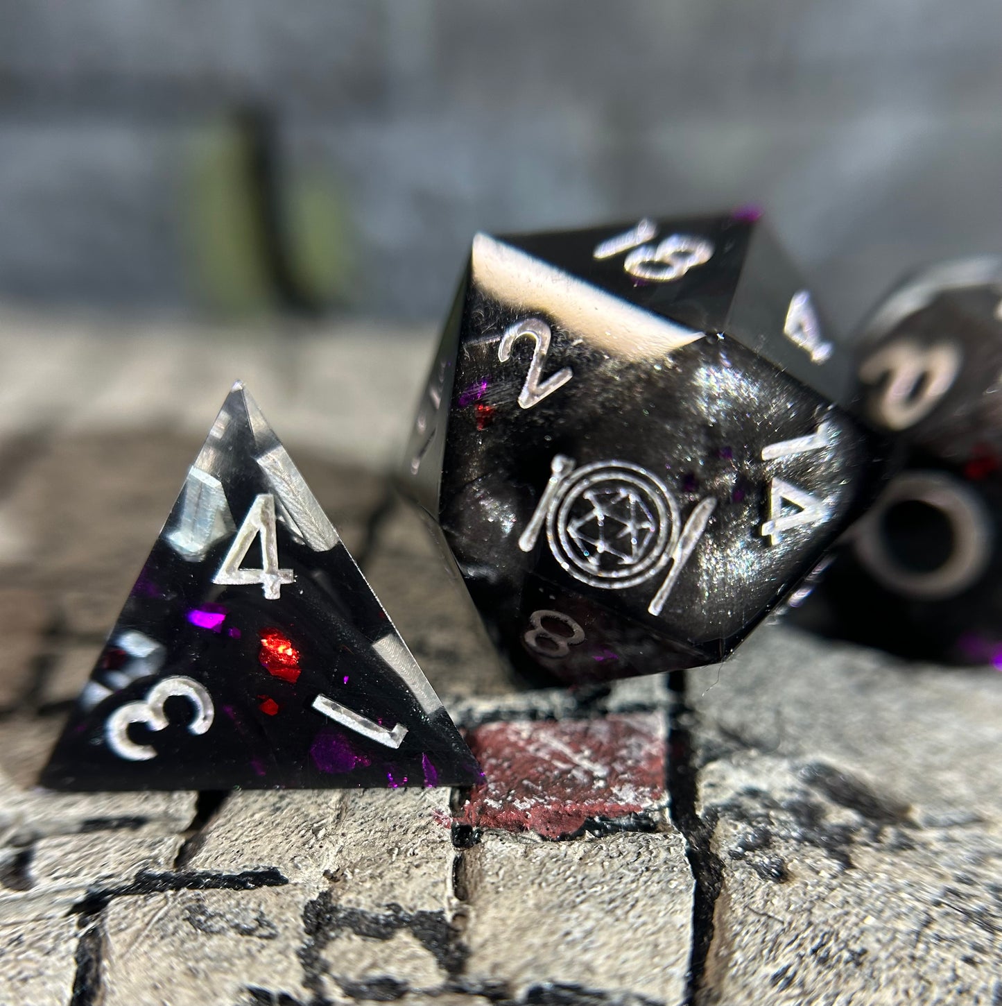 Event Horizon 8-Piece Polyhedral Dice Set