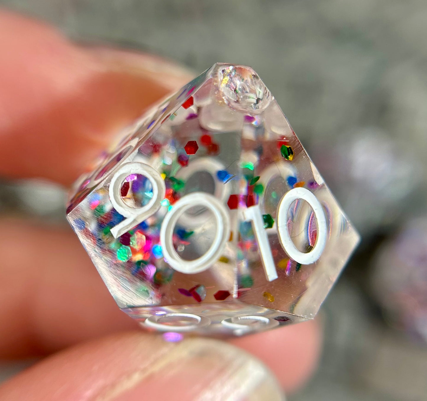 Bardic Bedlam 8-Piece Polyhedral Dice Set