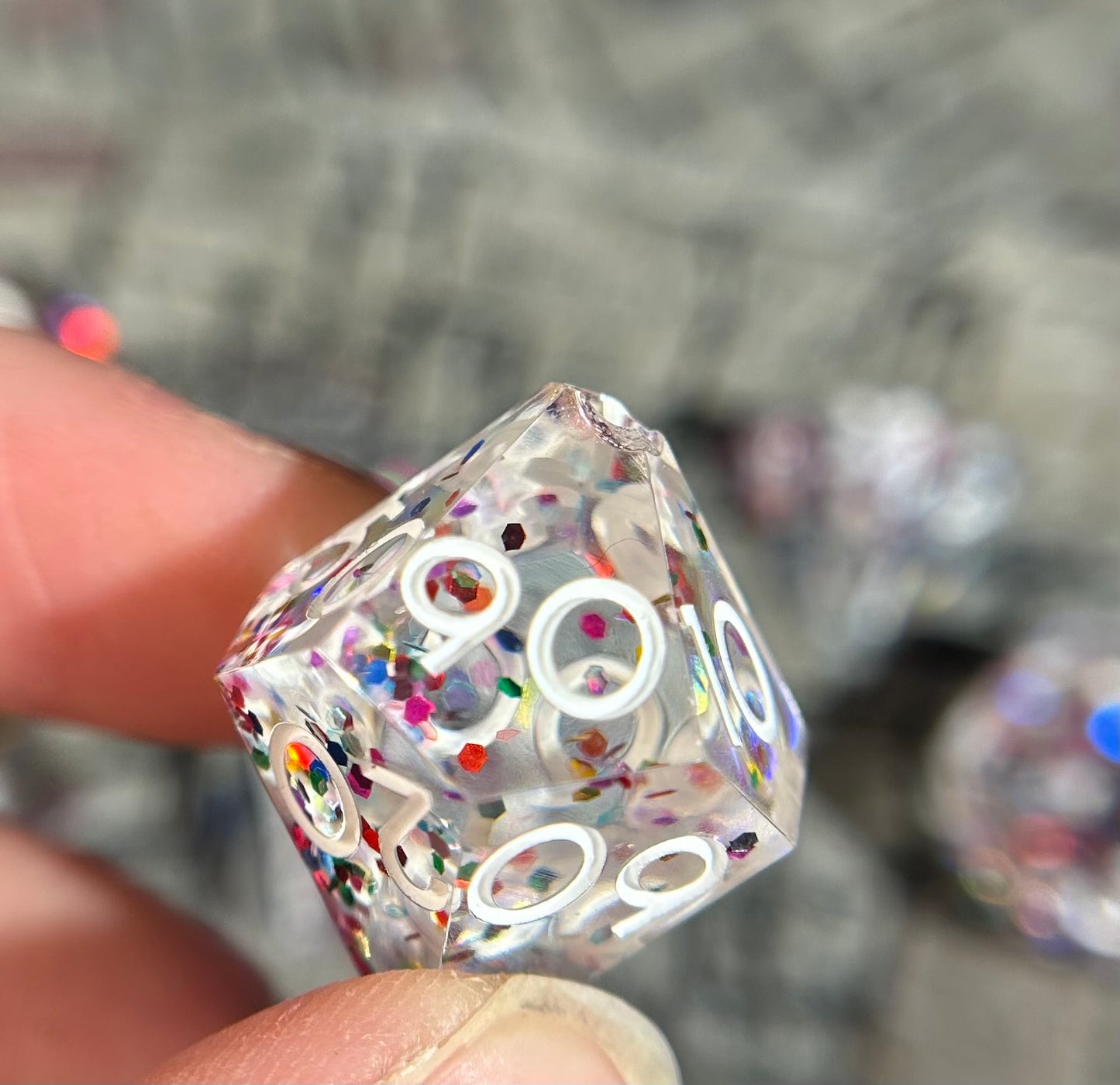 Bardic Bedlam 8-Piece Polyhedral Dice Set