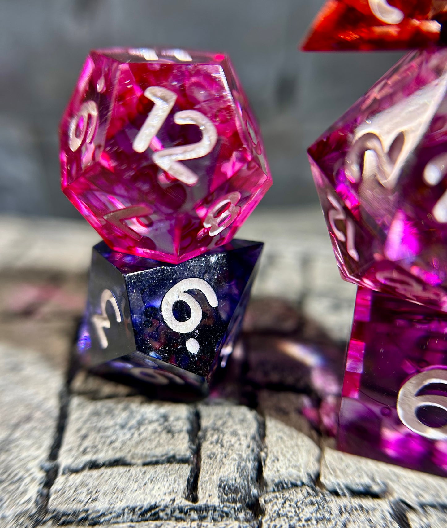 Witchlight Wick 7-Piece Polyhedral Dice Set