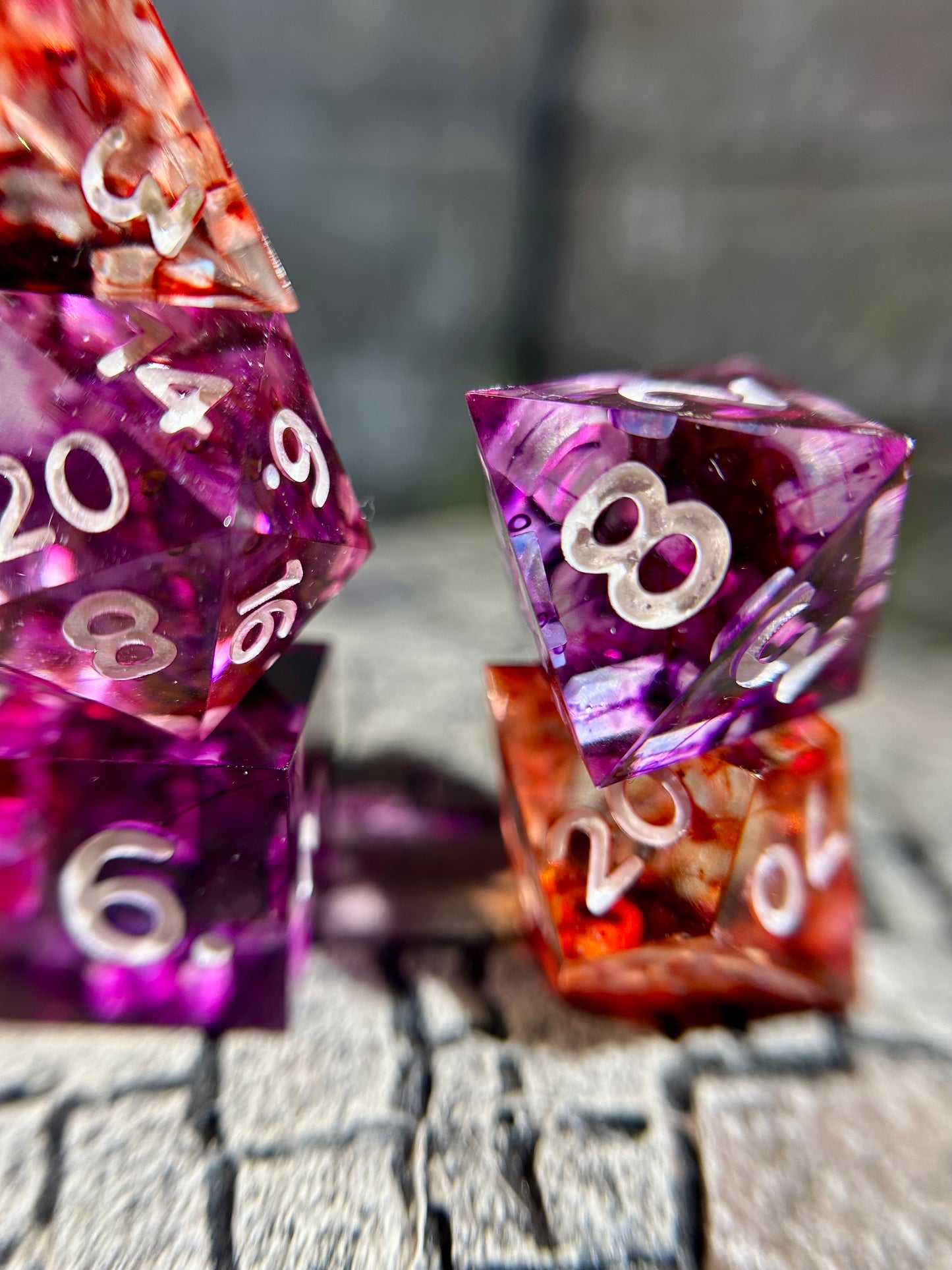 Witchlight Wick 7-Piece Polyhedral Dice Set