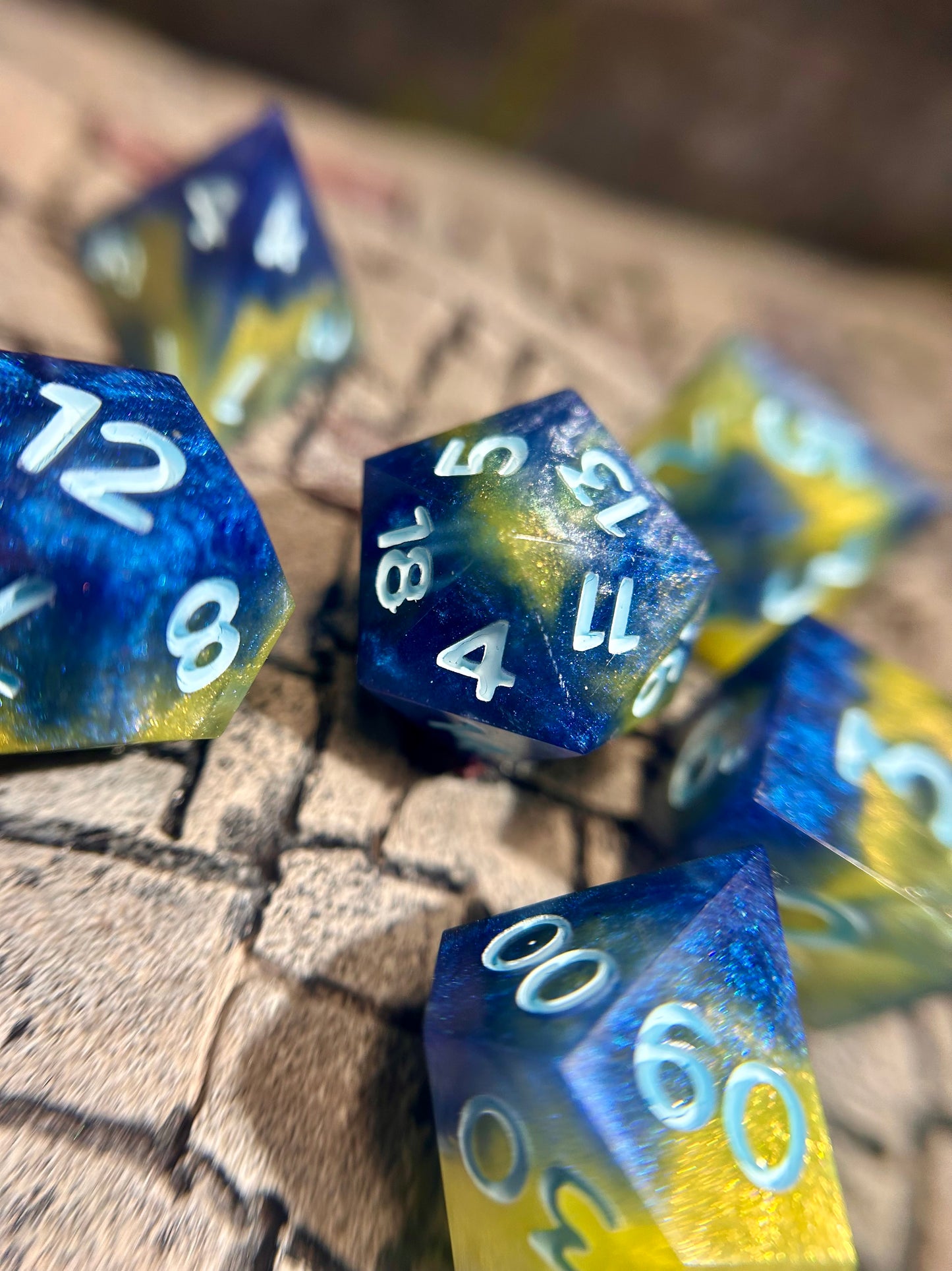 Blue Note 7-Piece Polyhedral Dice Set