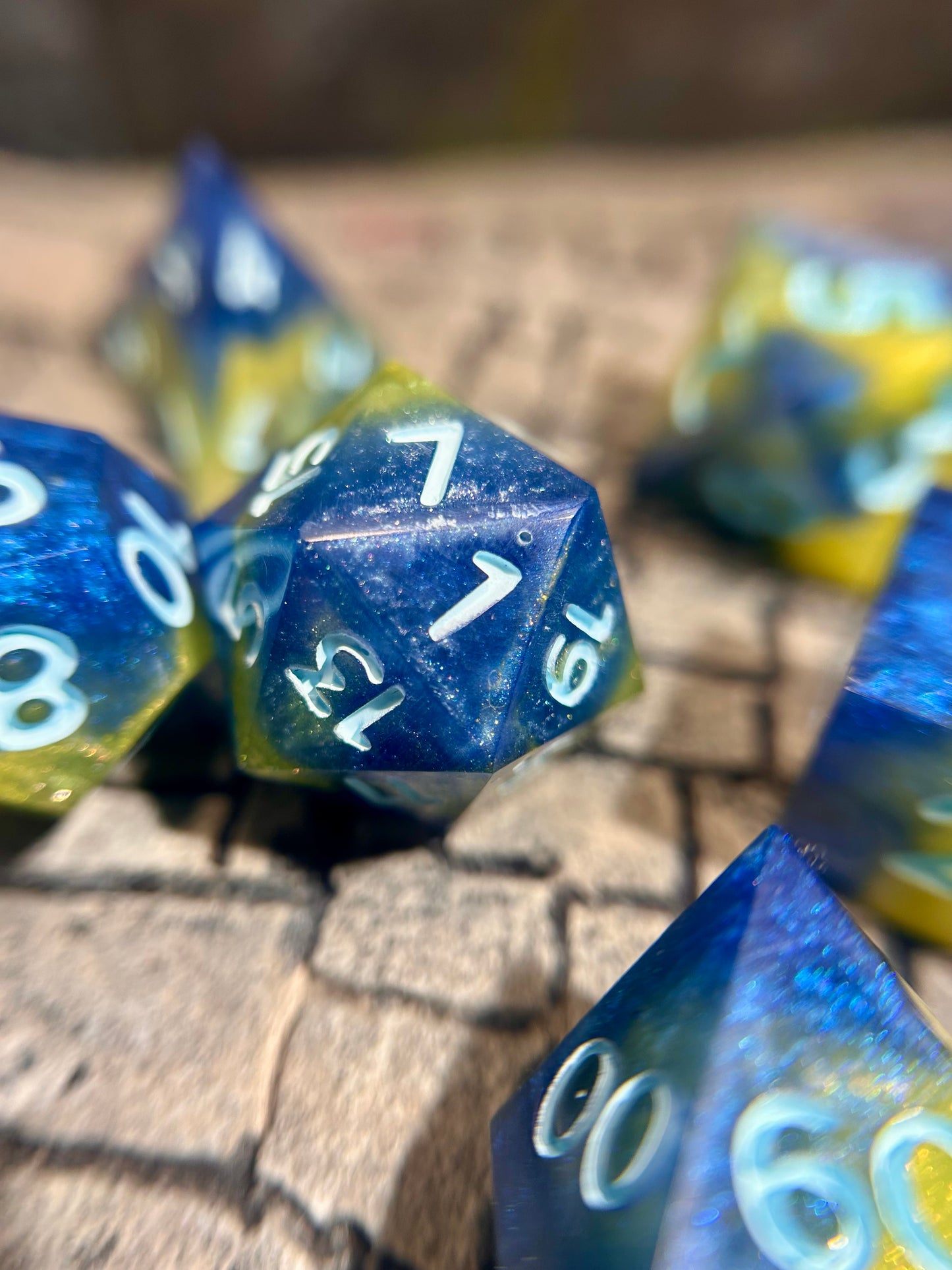 Blue Note 7-Piece Polyhedral Dice Set