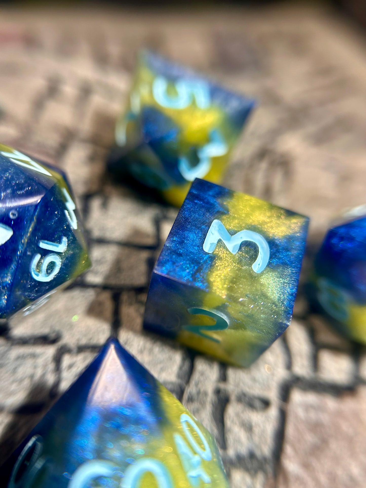 Blue Note 7-Piece Polyhedral Dice Set