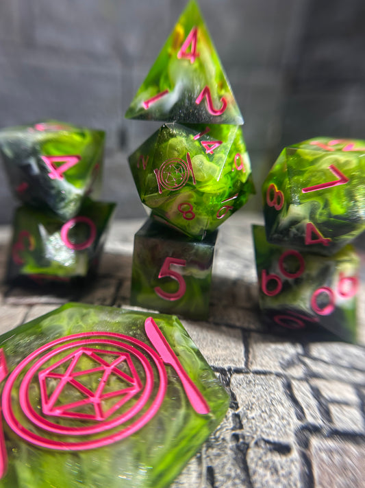 Gloomweaver 8-Piece Polyhedral Dice Set