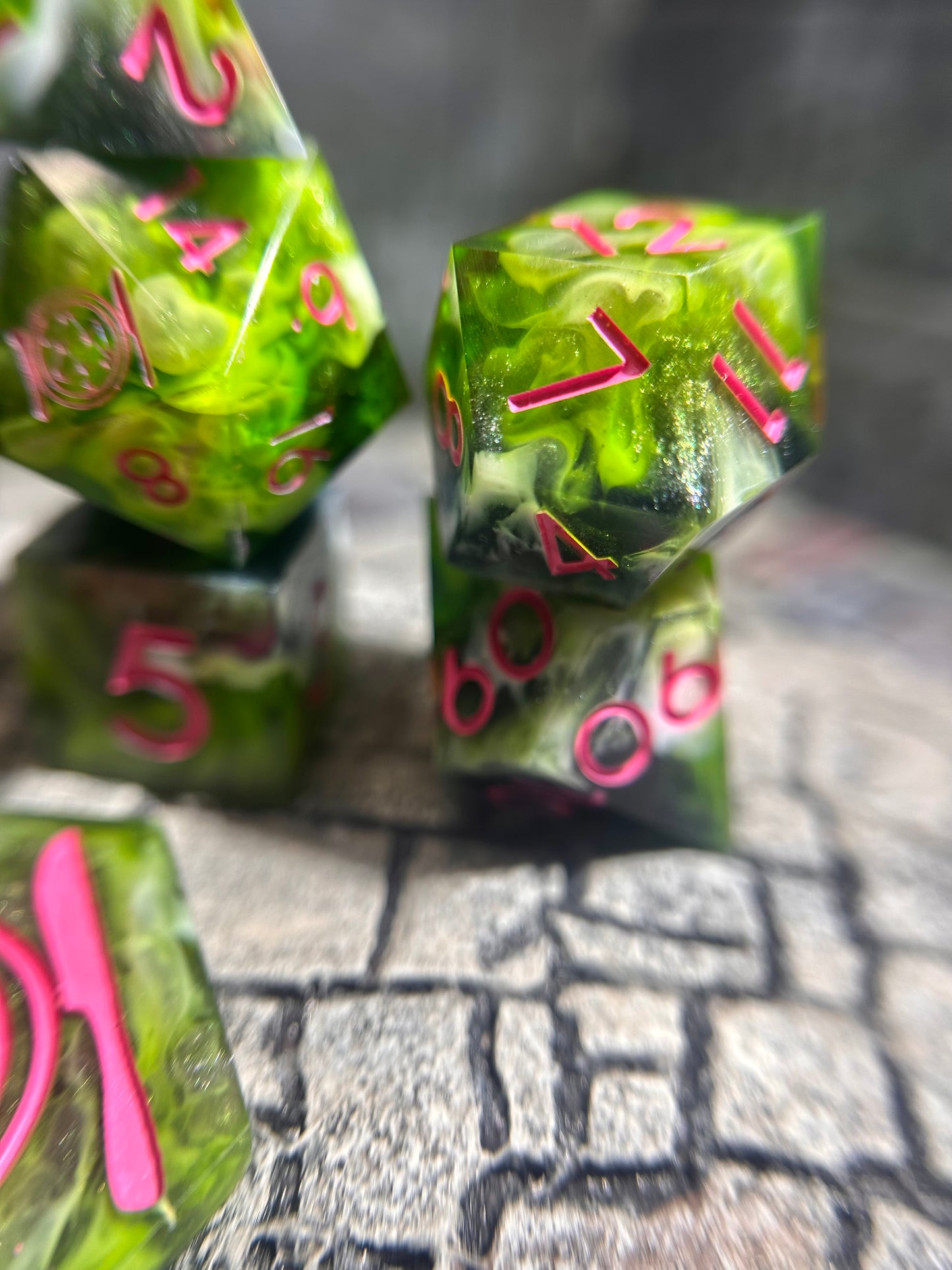 Gloomweaver 8-Piece Polyhedral Dice Set