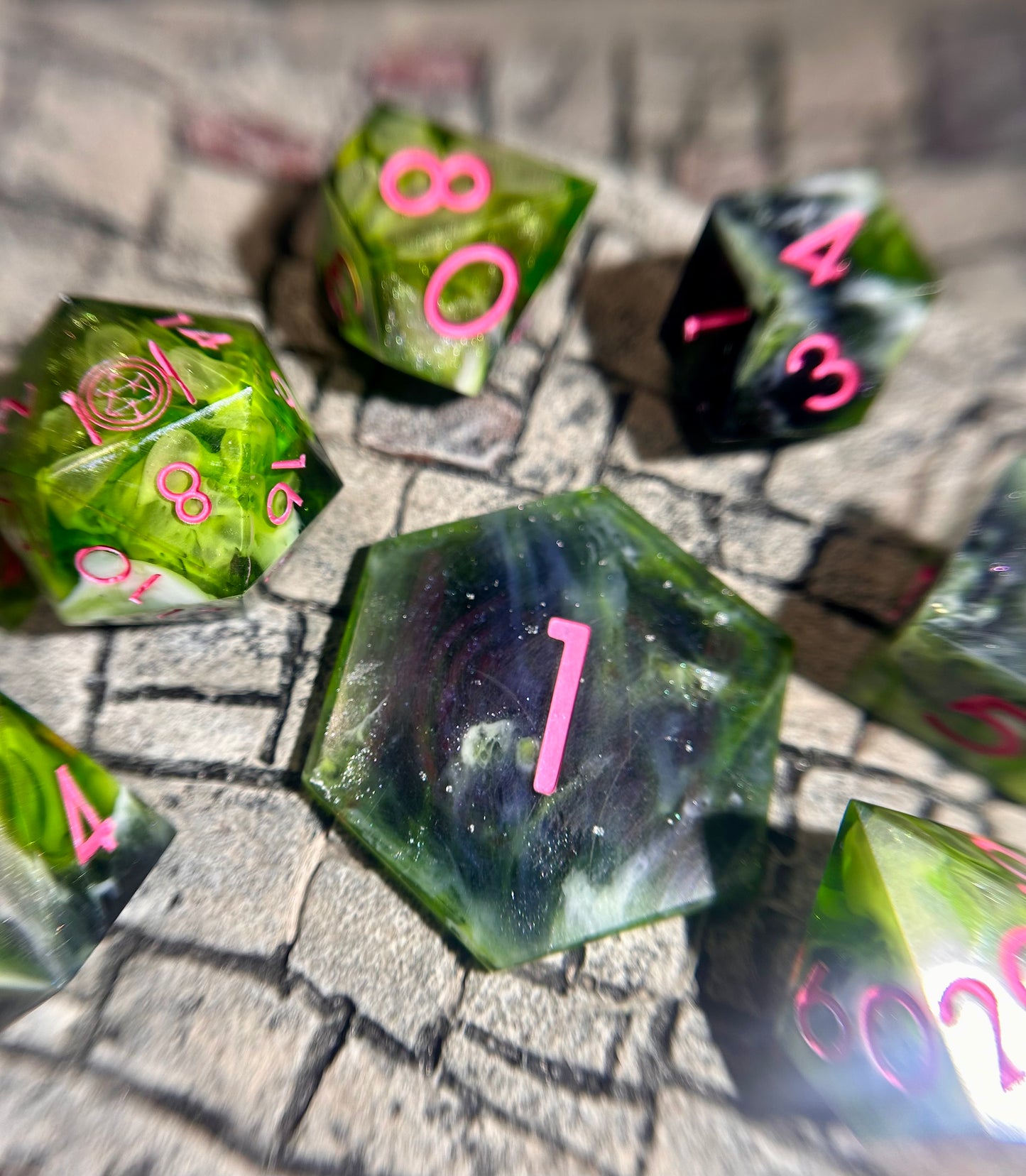 Gloomweaver 8-Piece Polyhedral Dice Set