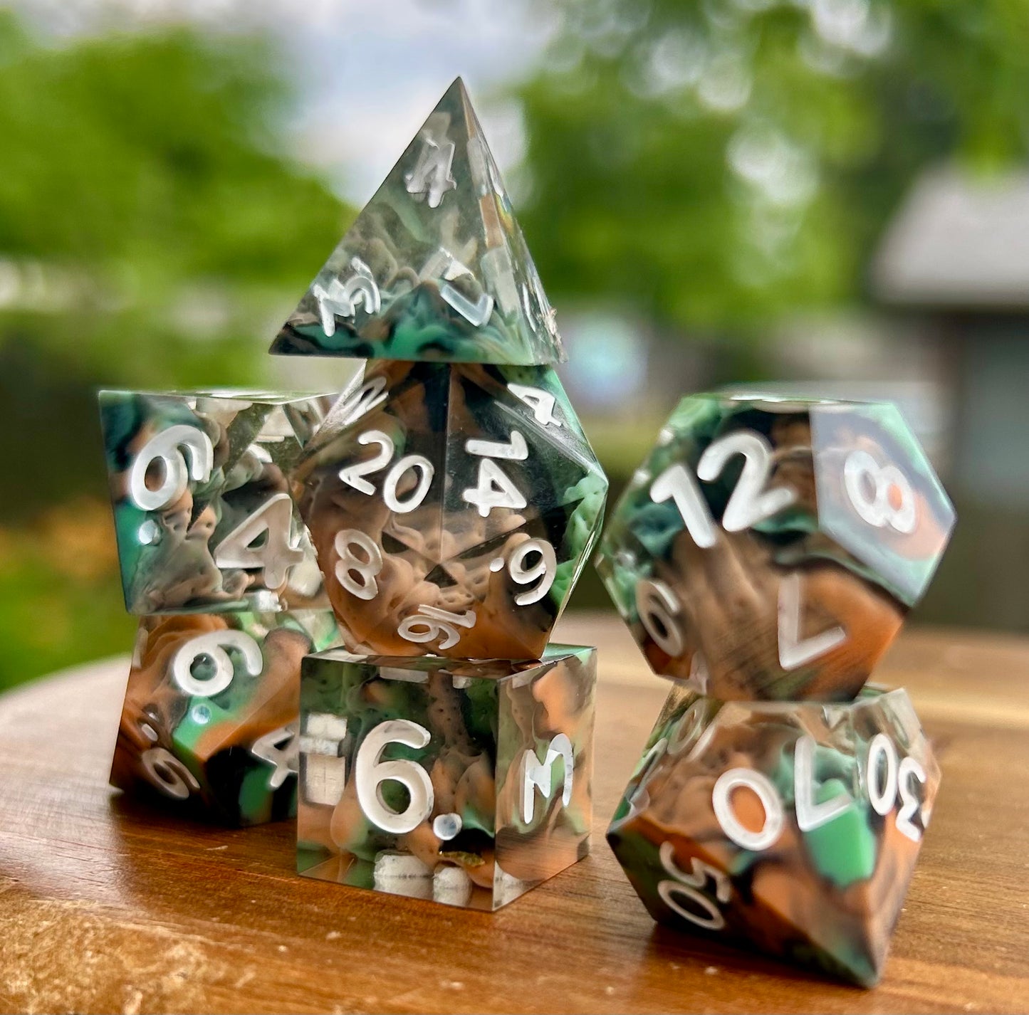 Ranger's Bounty 7-Piece Polyhedral Dice Set