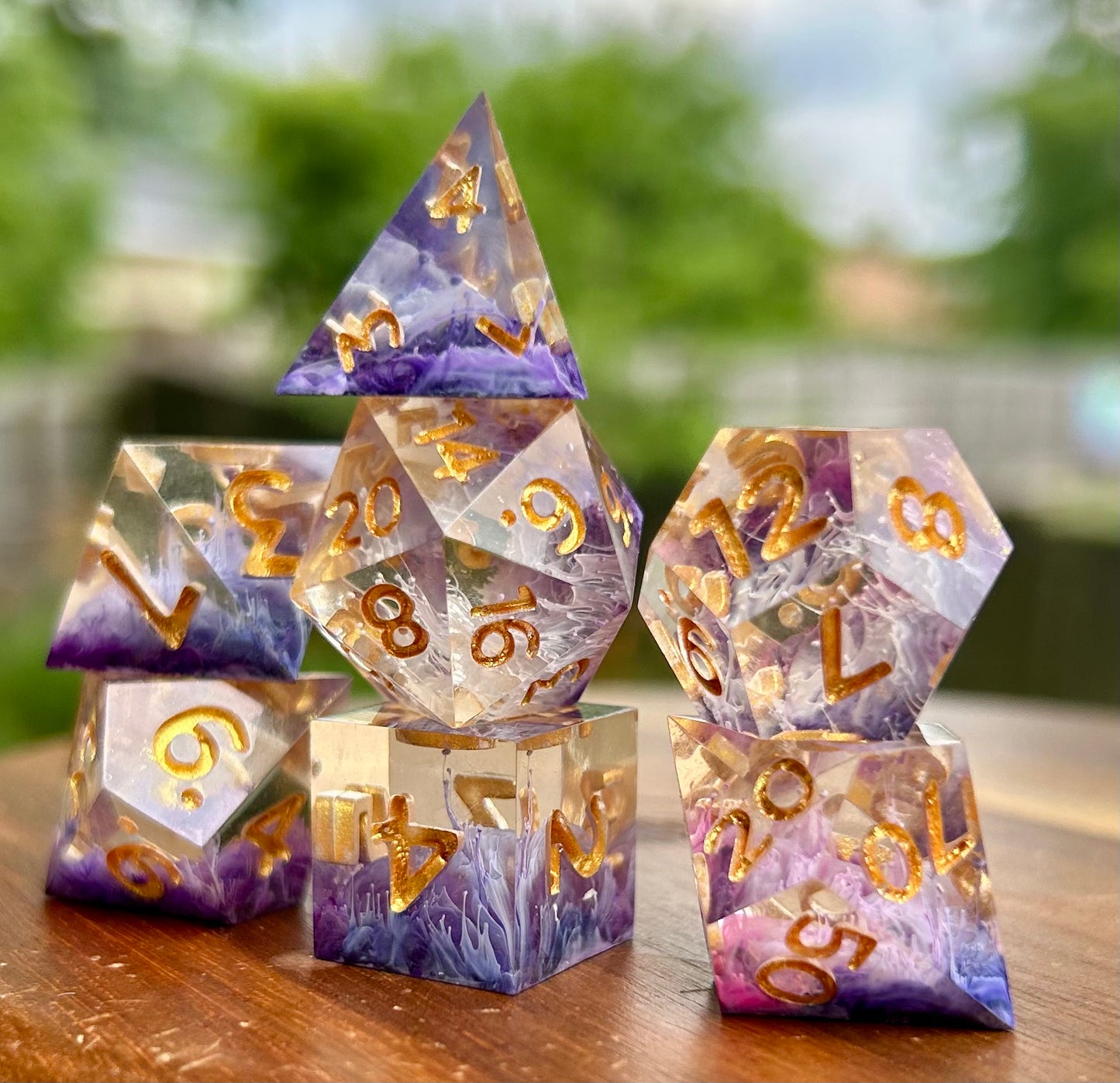 Royal Alchemist 7-Piece Polyhedral Dice Set