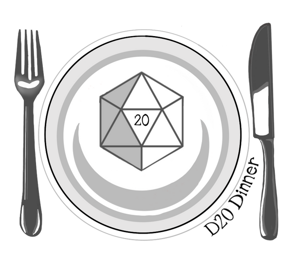 d20dinner Handcrafted Resin Dice